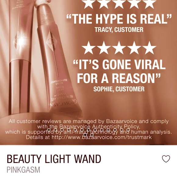 BEAUTY LIGHT WAND
PINKGASM bundle of 3 - Picture 10 of 11